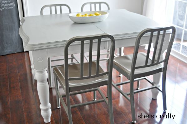 paint kitchen table grey